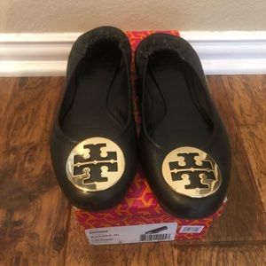 Tory Burch Black Flat